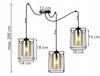 MODERN ELEGANT HANGING LAMP GLASS SHADE