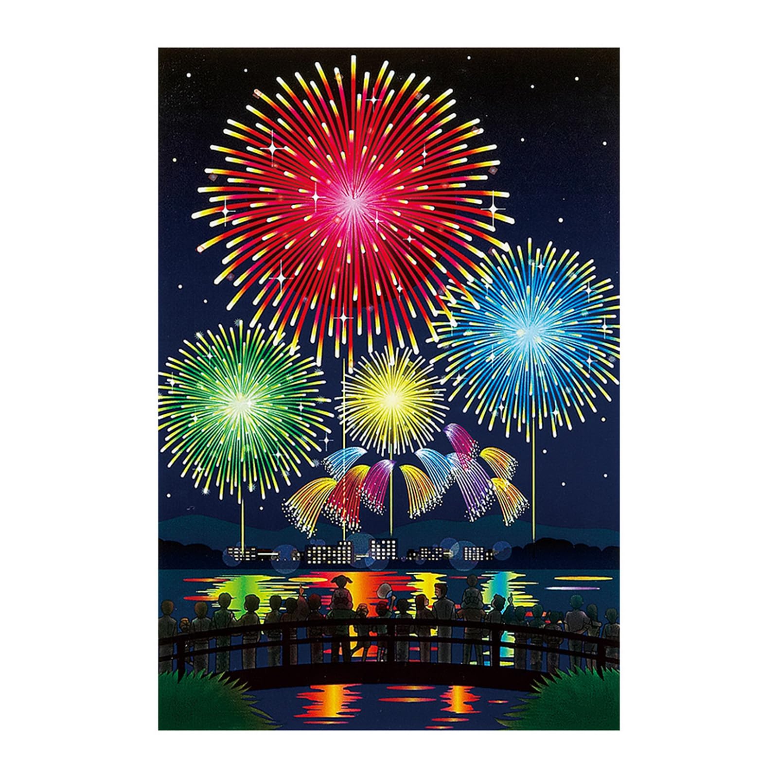 Sanrio Message Card Summer Fireworks JSP 688983 79-5 чёрный
