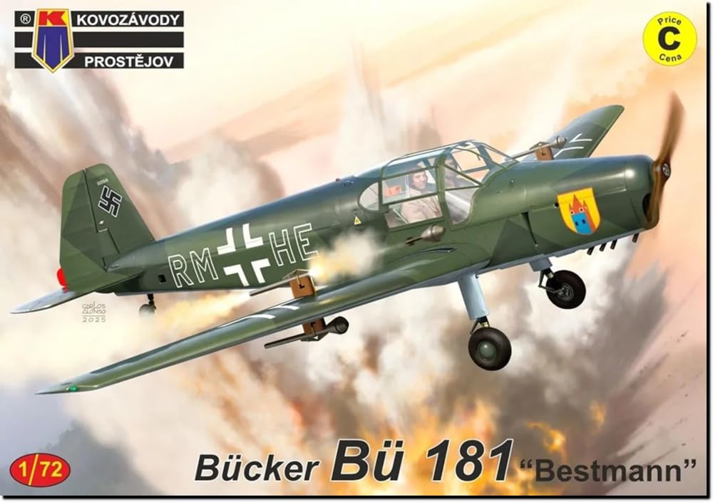 

KP Model Bu181 Plastic Model Kit KPM0511 1/72 Bücker Swiss-Polish (Airplane)
