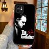 United States TV The Godfather Phone Case For IPhone 16 15 14 13 12 11 Pro Max Plus X XS MAX Black Matte Phone Fundas