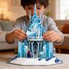 Castello Principesse Disney Puzzle 3D con Montaggio Fai-da-te per Bambini e Ragazzi