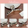 Large Retro Cow Print Hair Claw Clip Elegant Design Ideal For Trendy Hairstyles Womens