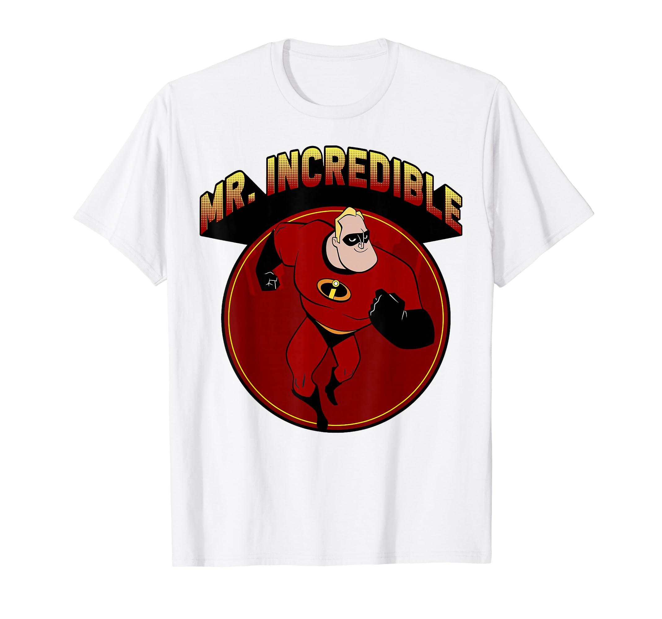 Disney Pixar Incredibles Mr. Incredible Portrait T-Shirt