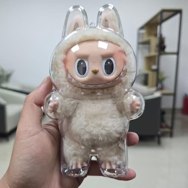 LABUBU Chess Adventure Transparent Case & Backpack Charm Doll Outfit by Pop Mart