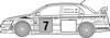 Fujimi Model Series 311 Lancer Evolution VII WRC Rally Model 1/24 Inch-Up No. ID-311