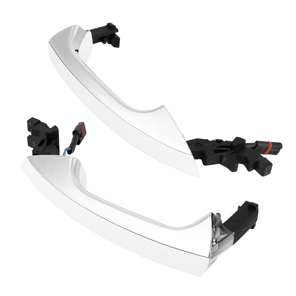 1 Pair Front Exterior Door Handle Fit for Mercedes Benz E Class C300 W204 2047601370 2047601470