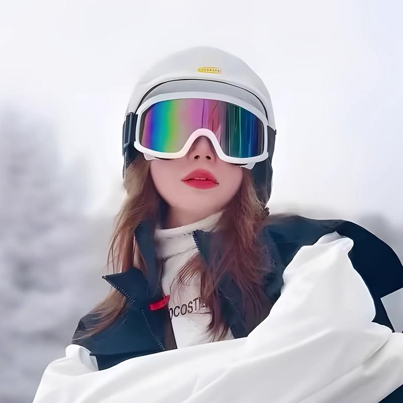 Ultra Light Ski Goggles Men Women Outdoor Hiking Snow Sunglasses Windproof Warm