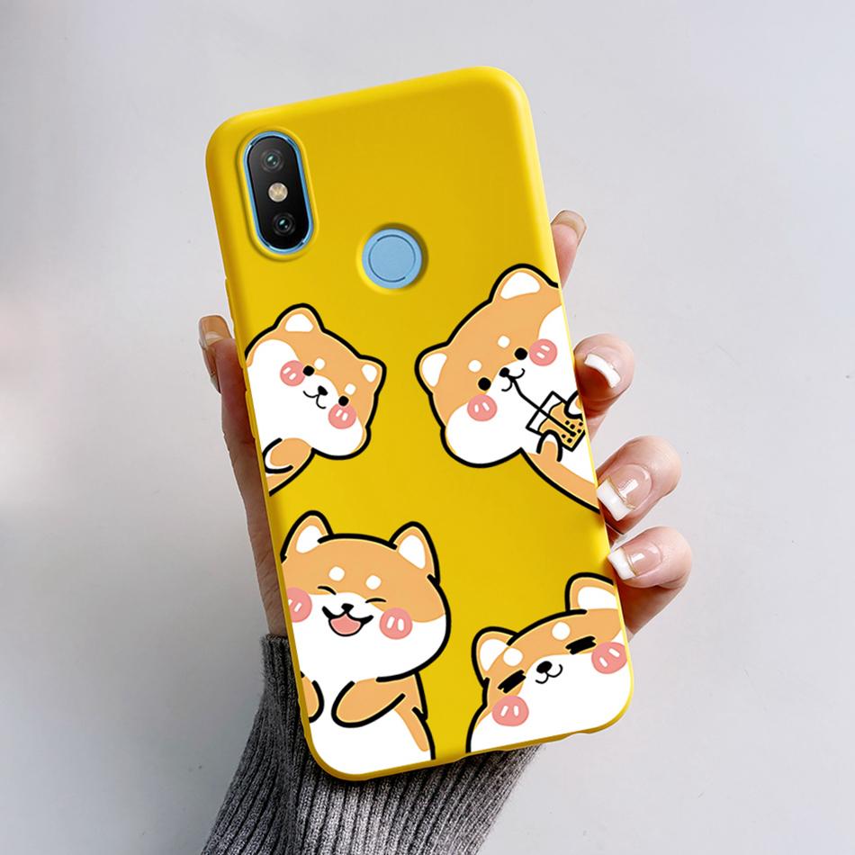 Case For Xiaomi Mi A2 Lite MiA2 Cute Bear Cartoon Frog Soft Silicone Phone Case Bumper For Xiaomi Mi A2 Lite A2lite Back Cover