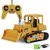 Children'S Rechargeable Wireless Remote Control Car Model, Four-Way Light Electric Construction Vehicle Toy