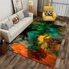 Colorful Abstract Art Pattern suitable as a non-slip mat for the living room or bedroom sofa