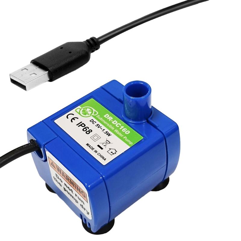 Compact and Portable Pet Water Pump Perfect for Indoor and Outdoor Use Convenient for Cat and Dog Owners on the Trips