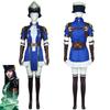 Arcane: Lol Caitlyn The Sheriff Of Piltover Cosplay Fantasy Wig Roleplaying Costume Women Outfits Hat Halloween Carnival Suit