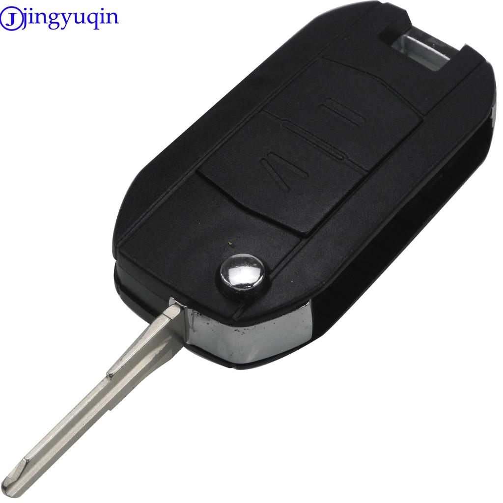 Jingyuqin Modified 2/3 B Remote Case Car Key Shell Fob For Vauxhall Opel Corsa C Combo Tigra Meriva Agila