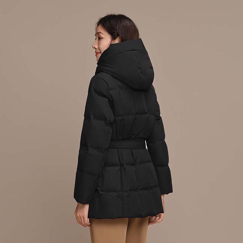 Bosideng Men's Classic Business Hooded Goose Down Jacket