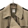 Red Valentino Back Ribbon Trench Coat Beige Belt with Lining Women Used