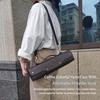 Flute Case Handbag Storage Bag Musical Synthetic Leather Lightweight Concert Shoulder Strap Exterior Pocket Accessories