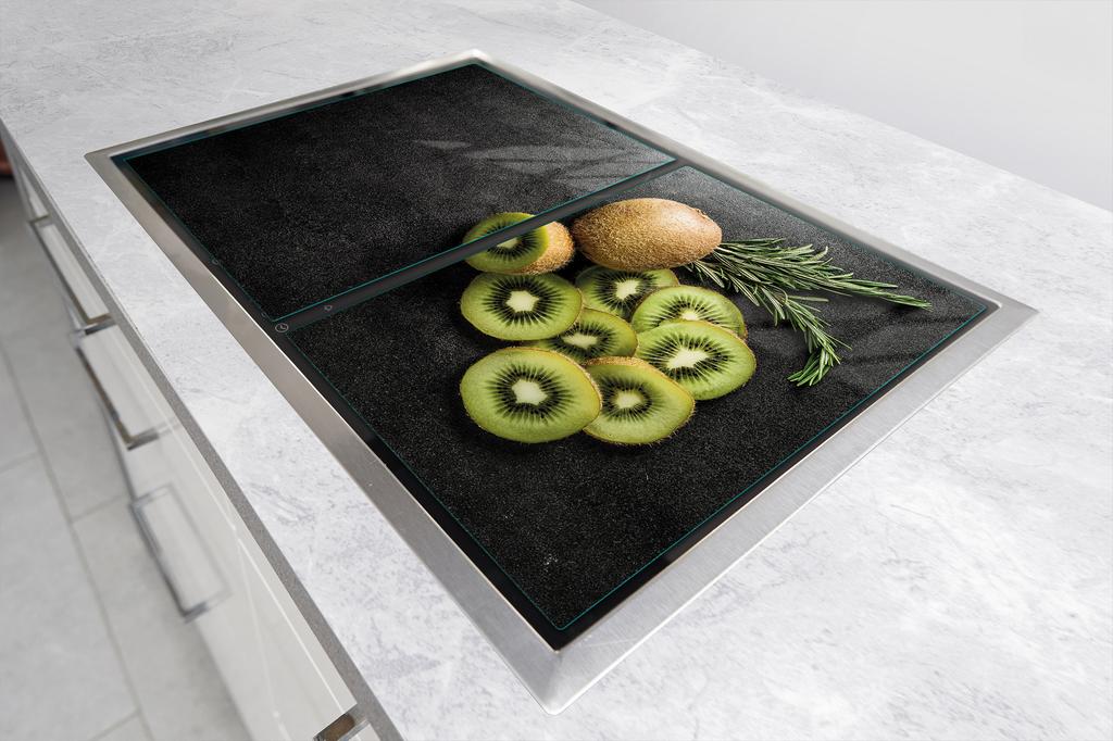 SZKLANA PŁYTA OCHRONNA DESKA 75x52 KIWI