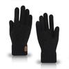 1Pair Winter Warm Gloves for Men and Women Touchscreen Thickened Knitted Gloves Outdoor Cycling Sports Cold Resistant Gloves