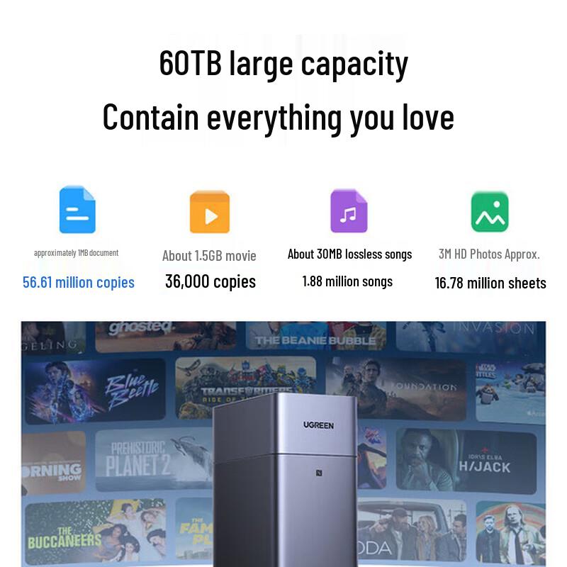 

UGREEN DH2300 8G 8T Dual-Bay Private Cloud NAS
