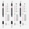 3Pcs Automatic Suction Ink Wolf Hair Baiyun Soft Round Point Writing Brush Calligraphy Brush Set Water Storage Paint Brush Pen