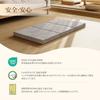 Wellflex Single Tri-Fold Mattress, Double-Sided, 5-Year Warranty, Dual-Layer Design, 190N High Resilience + 90N Low Resilience, Extra Thick 10cm, Fold