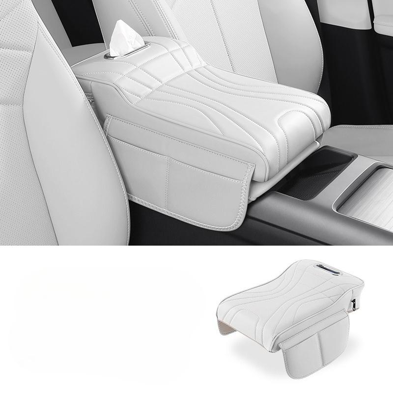 1 Stück Universal Auto mit Seitentaschen Armlehnenbox Höhenerhöhungskissen Schutzhülle Aufbewahrungstasche Multifunktionale Aufbewahrungsbox