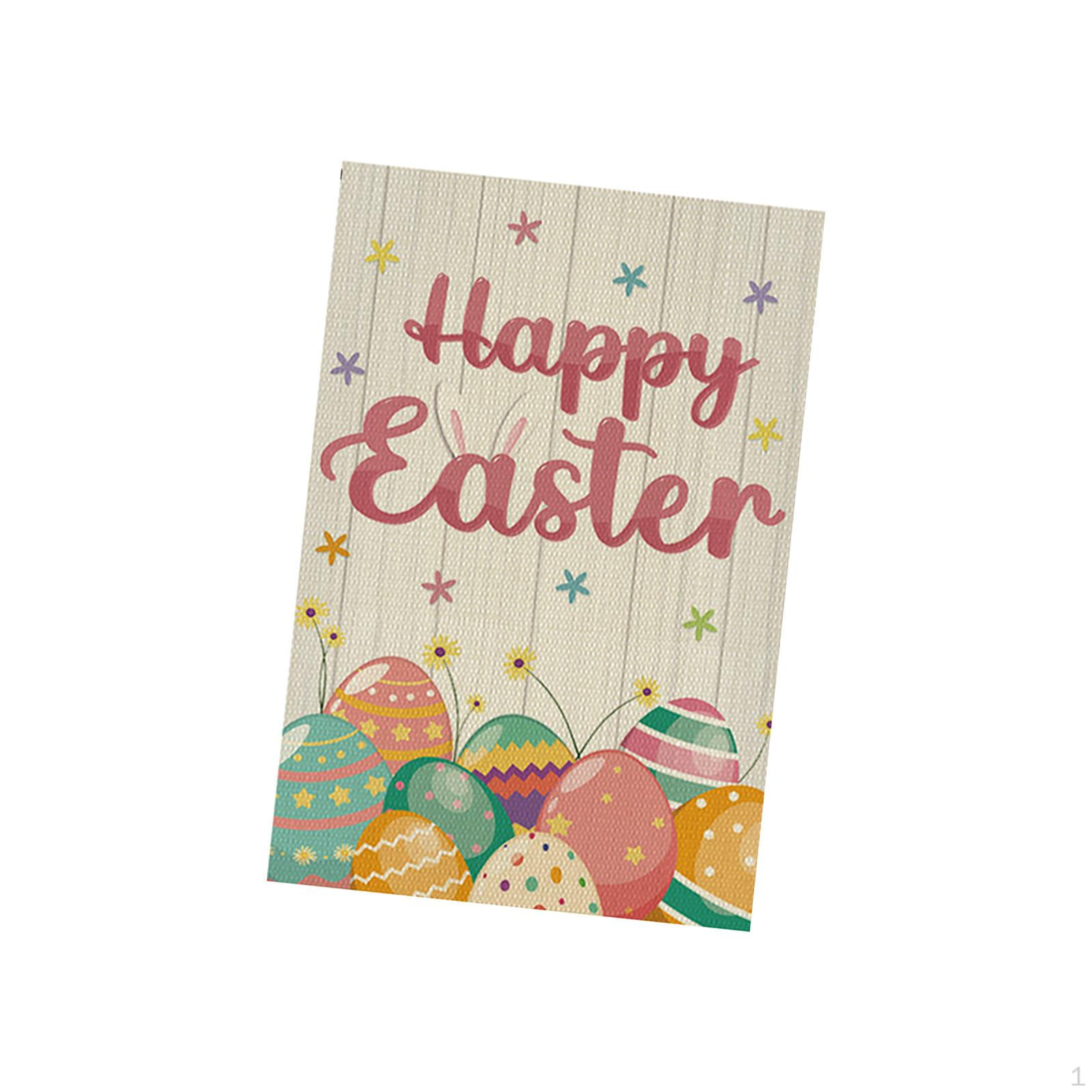 Bunny Garden Flag with for Outdoor Display Style A