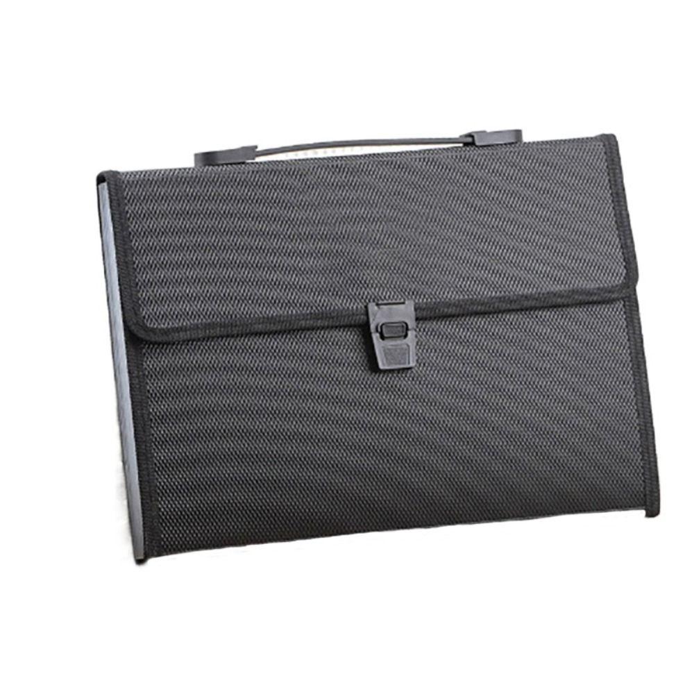 

13 Pockets Document Bag Large Capacity Document Storage New Portfolio Holder сірий