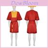 Prachtig Keizer Kuzco Cosplay Kostuum Premium Polyester Stof Volledige Set