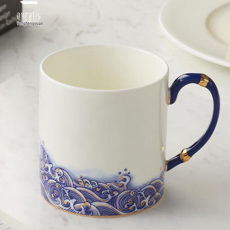 Yongfengyuan Herr. Porzellan Perle des Meeres 350ml Becher