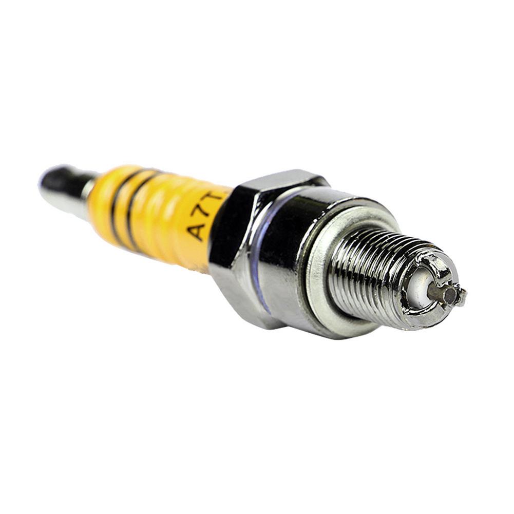 Motorcycle Sparking Plug Nozzle for 110CC Off-road Horizontal Engine GY6125CC Scooter Modification A7TJC Spark Plugs Audio 49CC