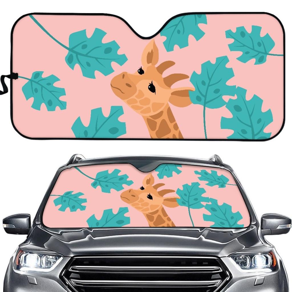 Giraffe Creative Car Interior Glass Summer Shading, Heat Insulation, Sun Protection And Uv Protection