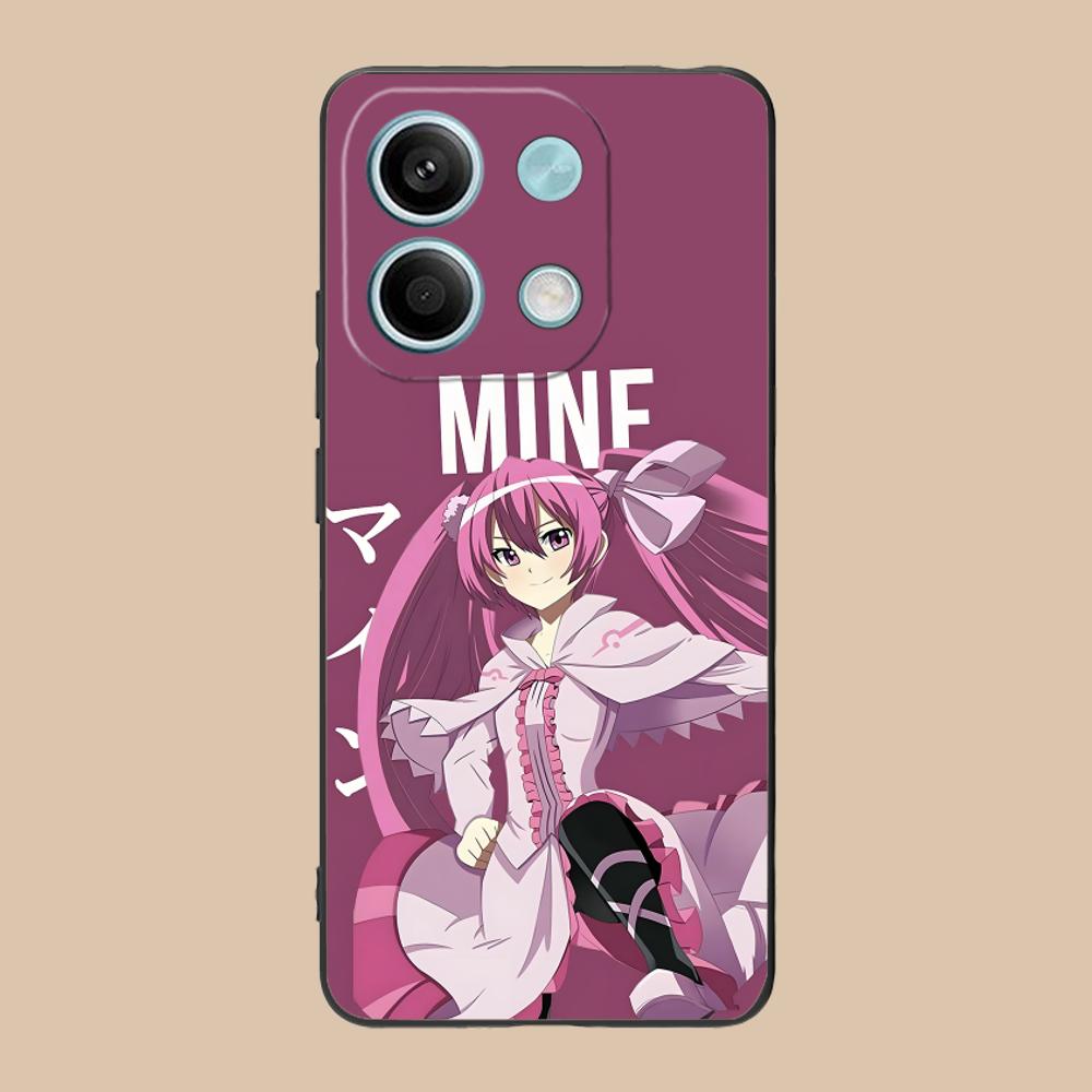 

Akame Ga Kill Mine Phone Case for POCO F8 F7 F6 F5 F4 F3 F2 Pro GT C75 C71 C65 C61 C40 Pro Ultra Soft TPU Shockproof Cover Poco C40