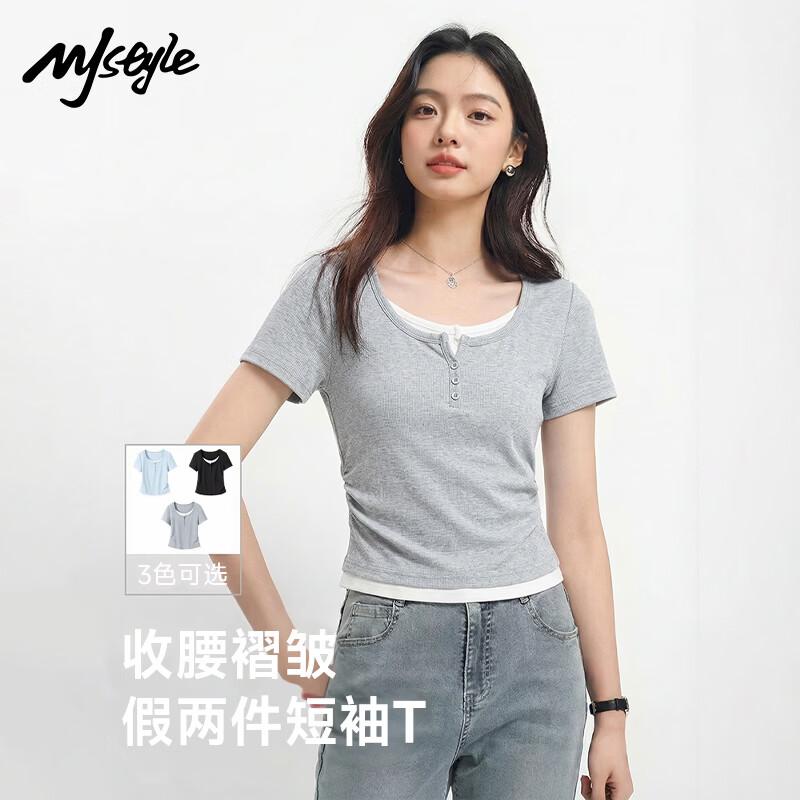 

MJ STYLE Women s Short Sleeve T-Shirt M