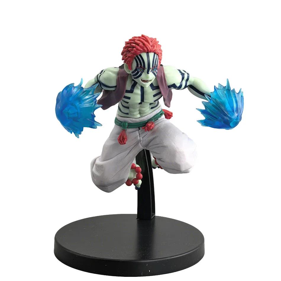 

Anime Demon Slayer Figure Model Juuni Kitsuki Akaza Battle Figure Kimetsu No Yaiba Desktop Decoration Collection Gift