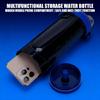 Unassuming Yet Practical Metal Travel Cup Equipped With A Secret Waterproof Compartment Multipurpose Drink Flask