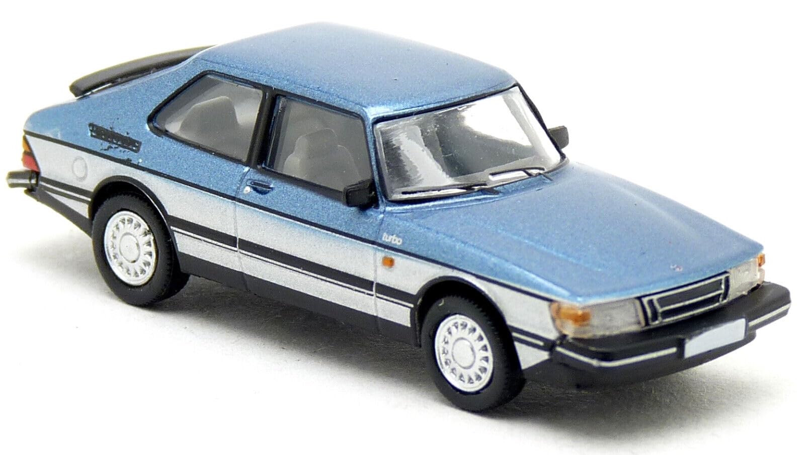 

PCX87 SAAB 900 Turbo 1986 PREMIUM CLASSIXXS SAAB 900 TURBO HO Scale Mini Car 1/87 Blue/Silver