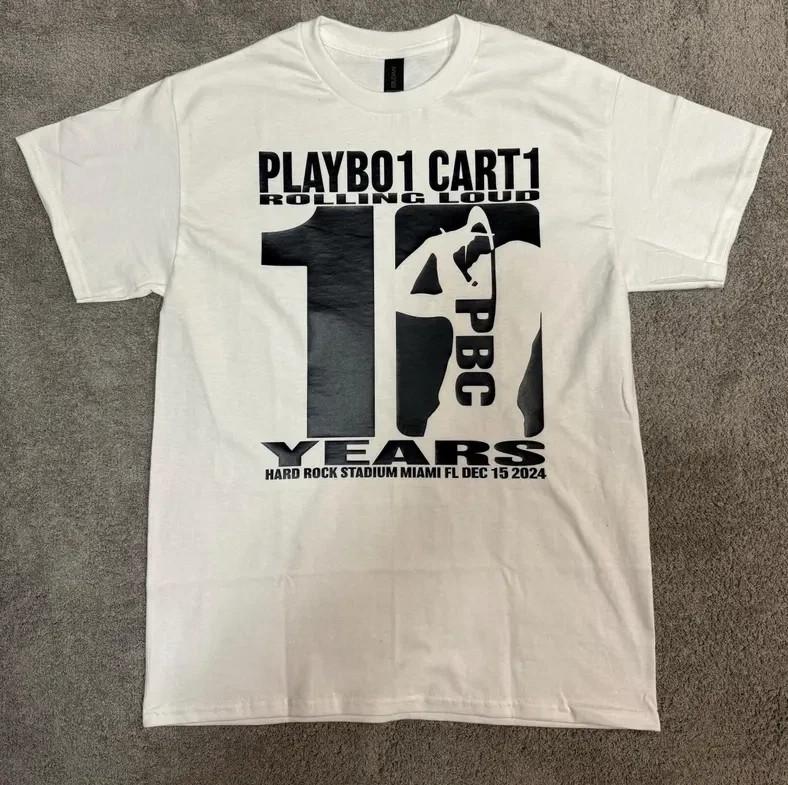 Playboi Carti Rolling Loud Merch T-Shirt 2025 reprint AN58307 Unisex T-Shirt XXL