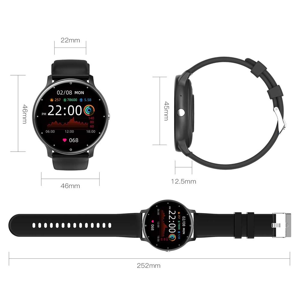 New Bluetooth Call Smart Watch Women Custom Dial Steel Watches Sports Fitness Tracker Heart Rate Smartwatch For Android IOS