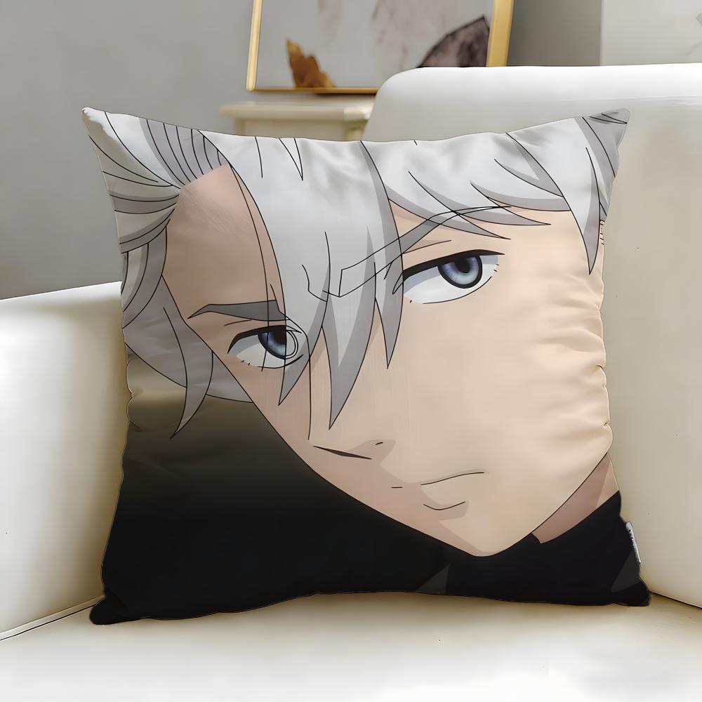 anime AI no Idenshi Cushion Cover Soft EasyWash Pillow Case Versatile for Couch Bed Travel and Office