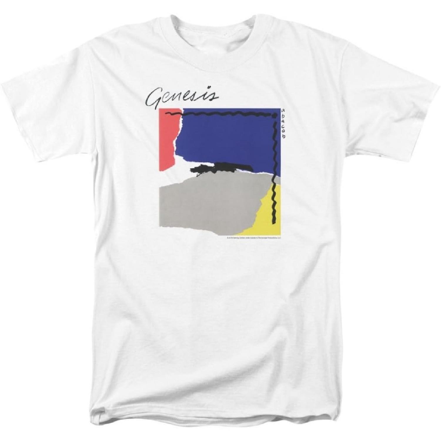 LOGOVISION Genesis Abacab Unisex Adult T Shirt for Men and Women XXXXXL белый