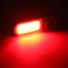 Clip On Flashlight Running Light Waterproof Safety Lights USB Rechargeable Warning Light COB 5 Gear Lights for Camping Hiking