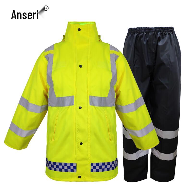 

Ansell Reflective Fleece-Lined Rain Suit 180