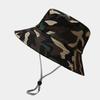 Men's Visor Outdoor Beach Fishing Labor Wide Brim Camouflage Bucket Hat Women UV Protection Mountain Hat