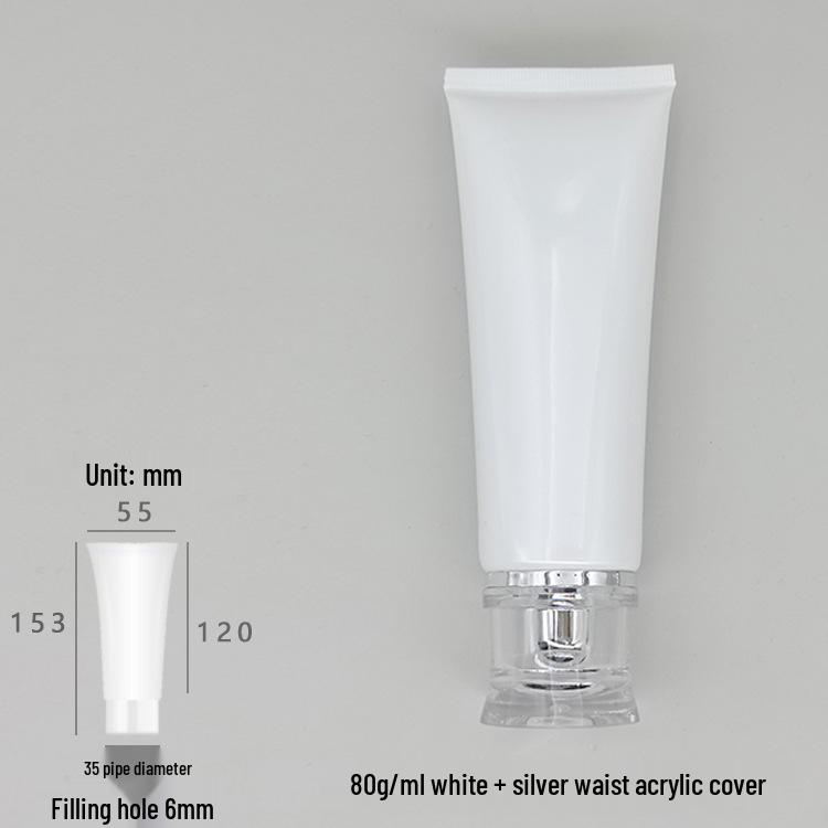 80g 80ml Čistiaci prípravok na tvár, Opaľovací krém a Krém na ruky v bielom balení