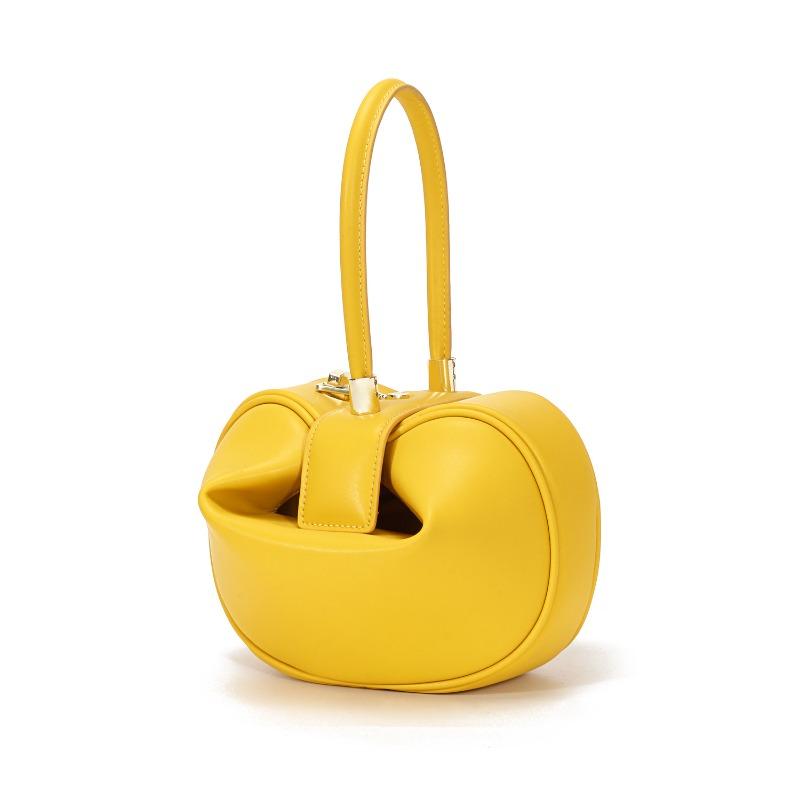 

Women s bag new niche design single shoulder large capacity cowhide underarm bag wonton bag