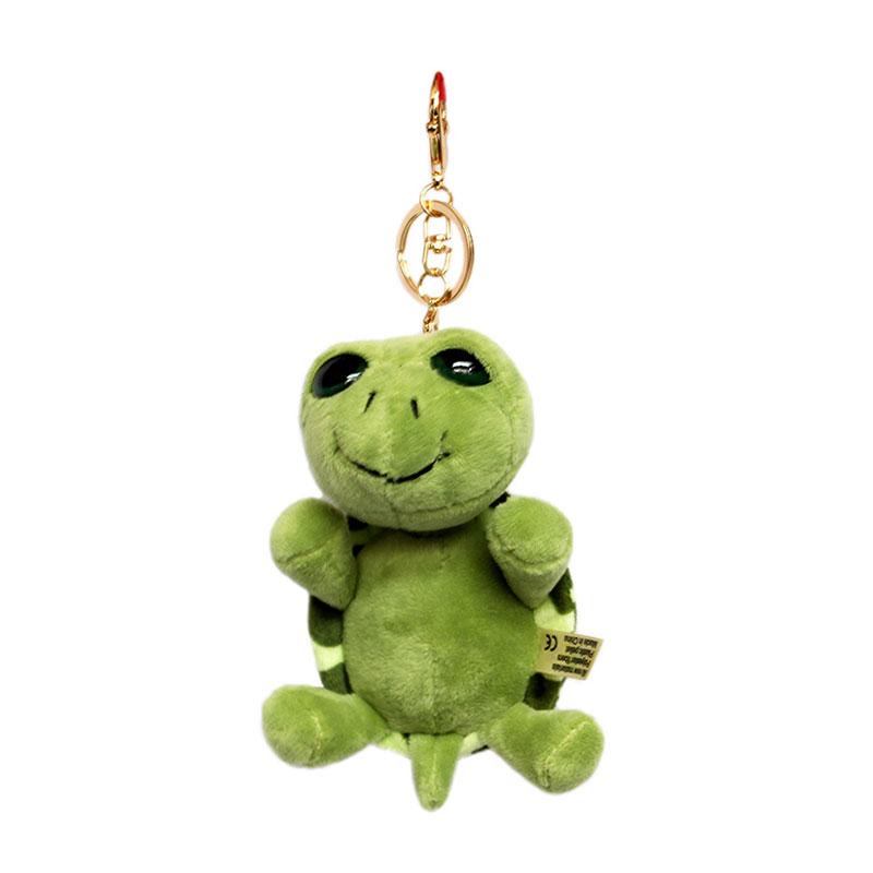 Cute Plush Toy Key Chain Hippo Lion Tiger Elephant Cat Avocado Raccoon Shark Bear Frog Rabbit Fox Plush Keychain Toy Kids Gifts