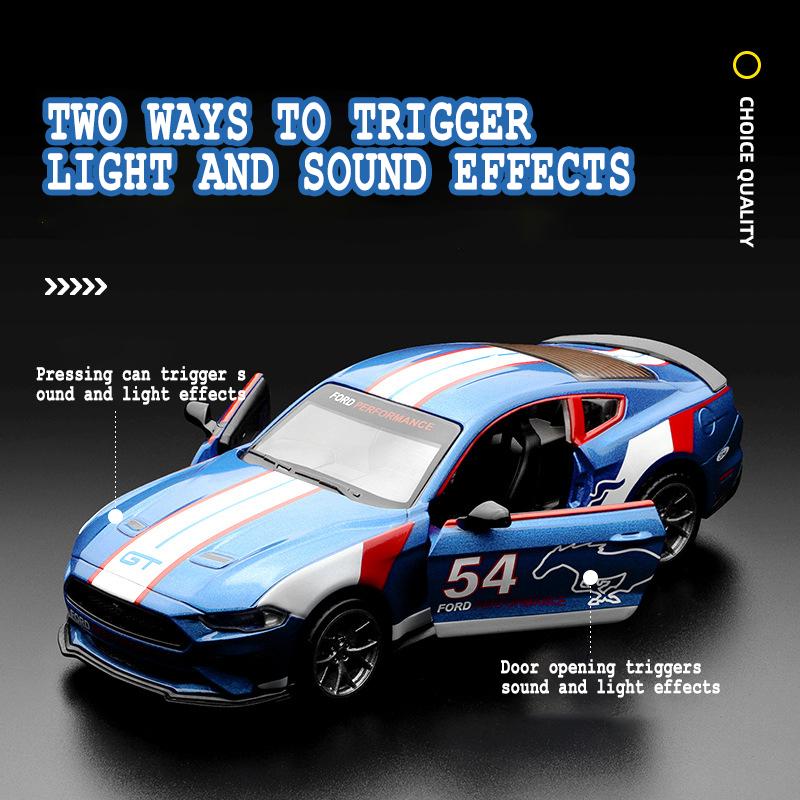 Масштаб 1/34 Ford Mustang GT 2018 — фото 3