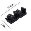 3BD959857: Compatible Switch for Volkswagen Jetta, Golf, and Passat Window Glass Lift.