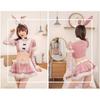 [Milky Time] Women's Sexy Santa Claus Bunny Girl Costume (Pink)